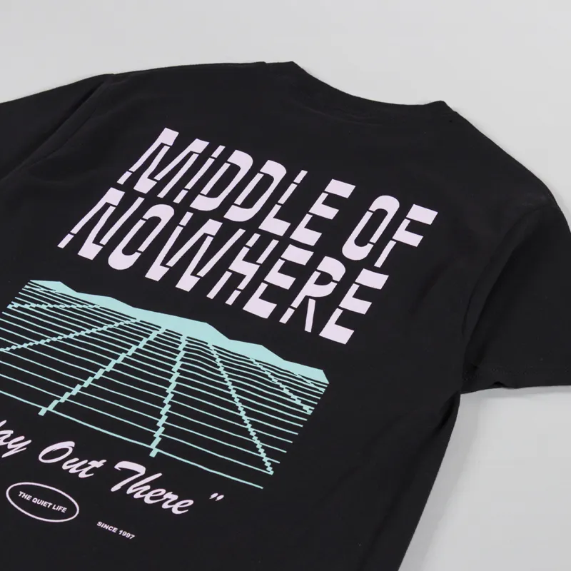 The Quiet Life Landscape T Shirt Black-2