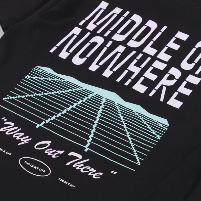 The Quiet Life Landscape T Shirt Black-4