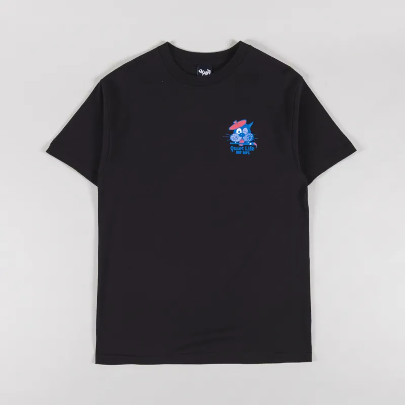 The Quiet Life Beret Art Dept. T Shirt Black-1
