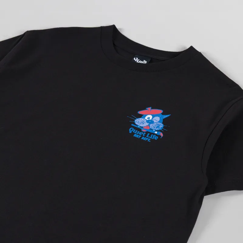 The Quiet Life Beret Art Dept. T Shirt Black-3