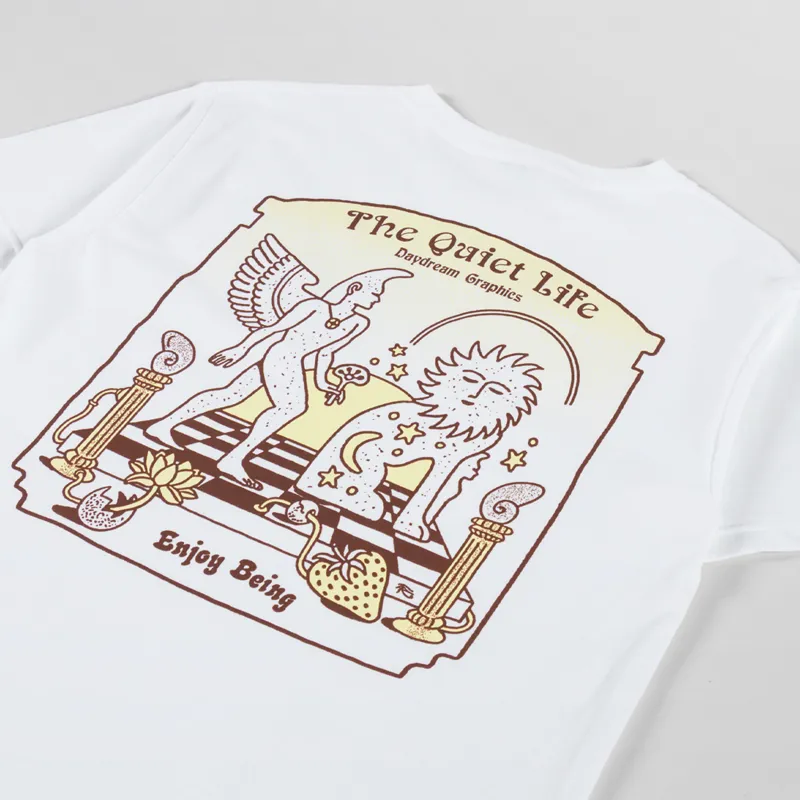 The Quiet Life Daydream Graphics T Shirt White-2