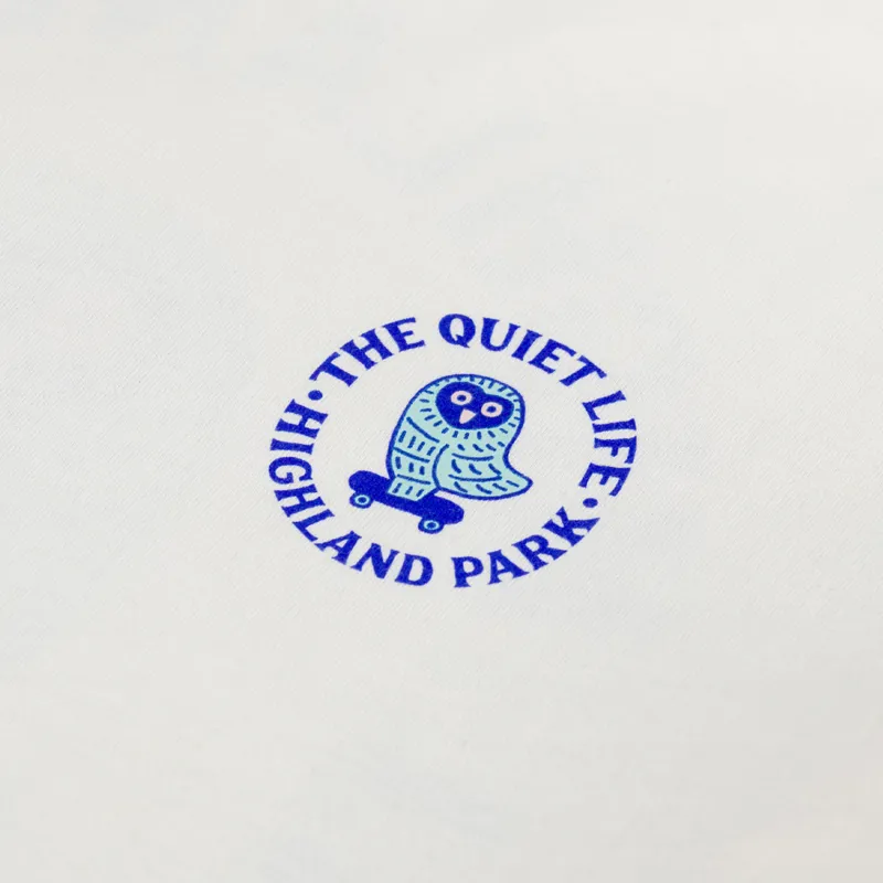 The Quiet Life Owl T Shirt Cream-5