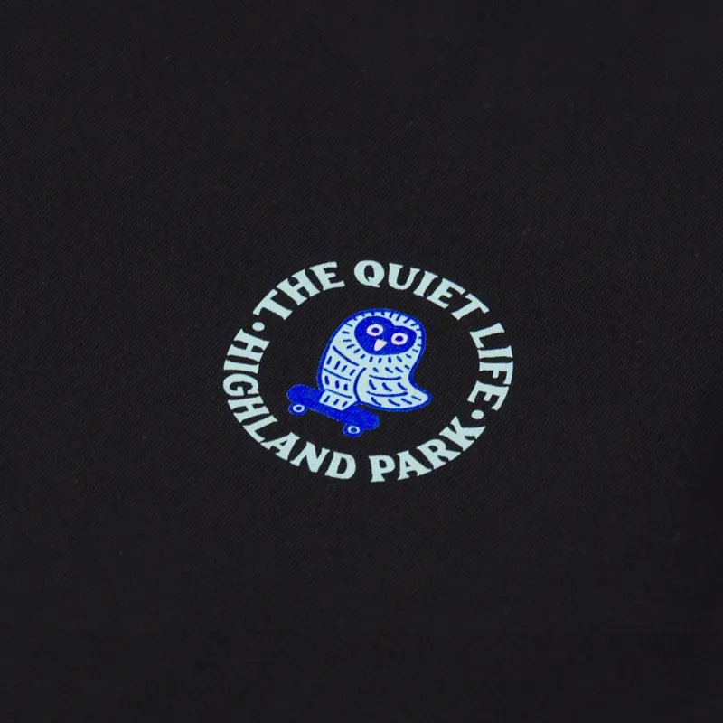 The Quiet Life Owl T Shirt Black-5