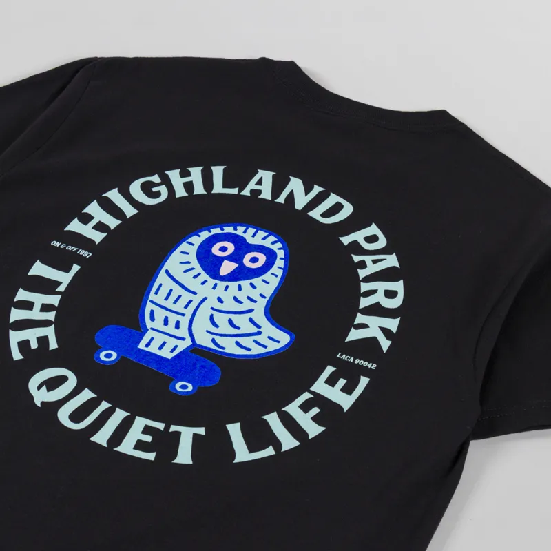 The Quiet Life Owl T Shirt Black-2