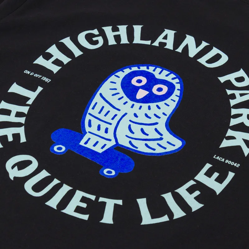 The Quiet Life Owl T Shirt Black-4