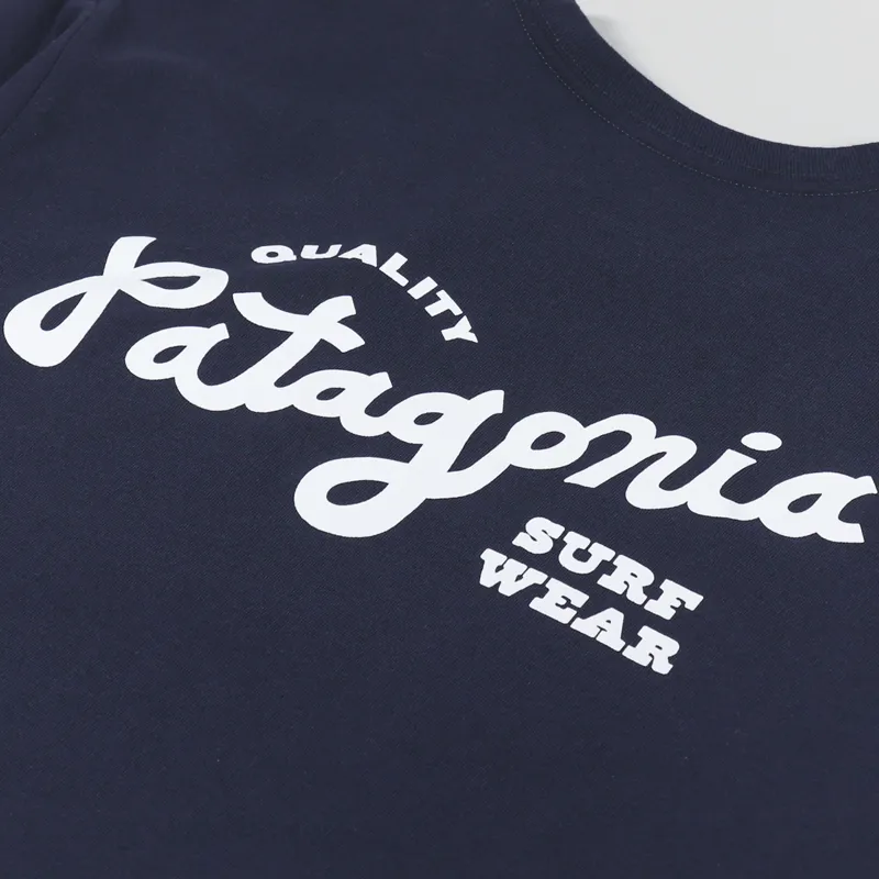 Patagonia Quality Surf Pocket ResponsibiIli-Tee New Navy-4