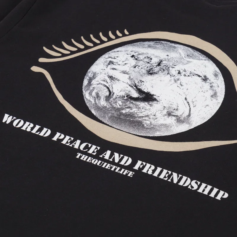The Quiet Life Quiet Corps T Shirt Black-4