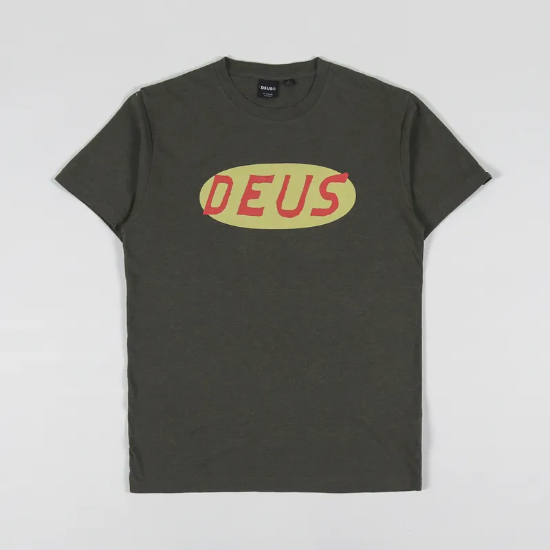 Deus Ex Machina Quanta T Shirt Leaf Marle