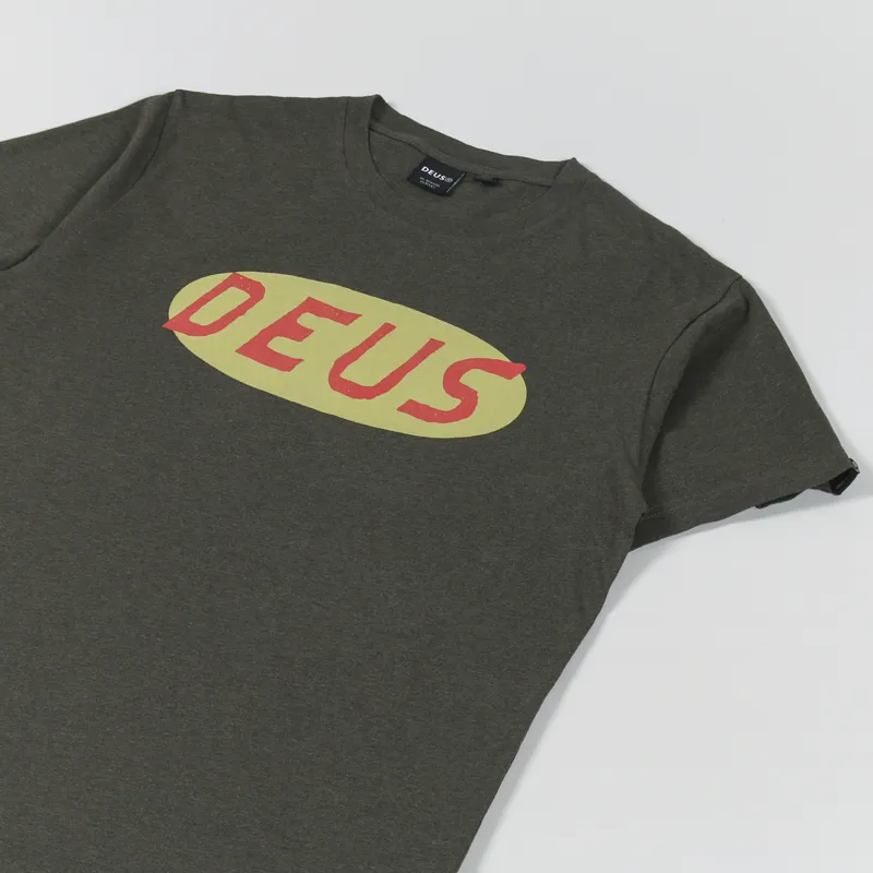 Deus Ex Machina Quanta T Shirt Leaf Marle-2