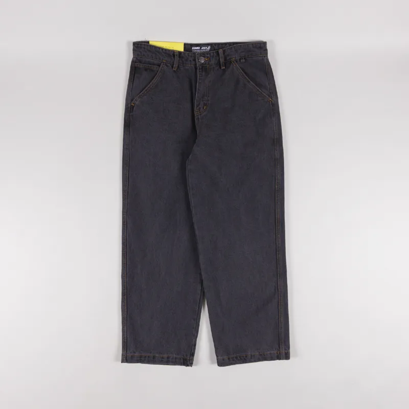 FORMER Reynolds Denim Pants Washed Black-2