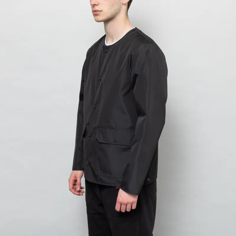 Taion Womens Reversible Military Cardigan Jacket Black-6