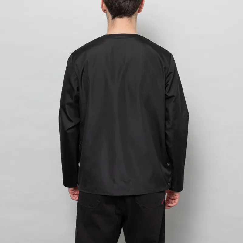 Taion Womens Reversible Military Cardigan Jacket Black-7