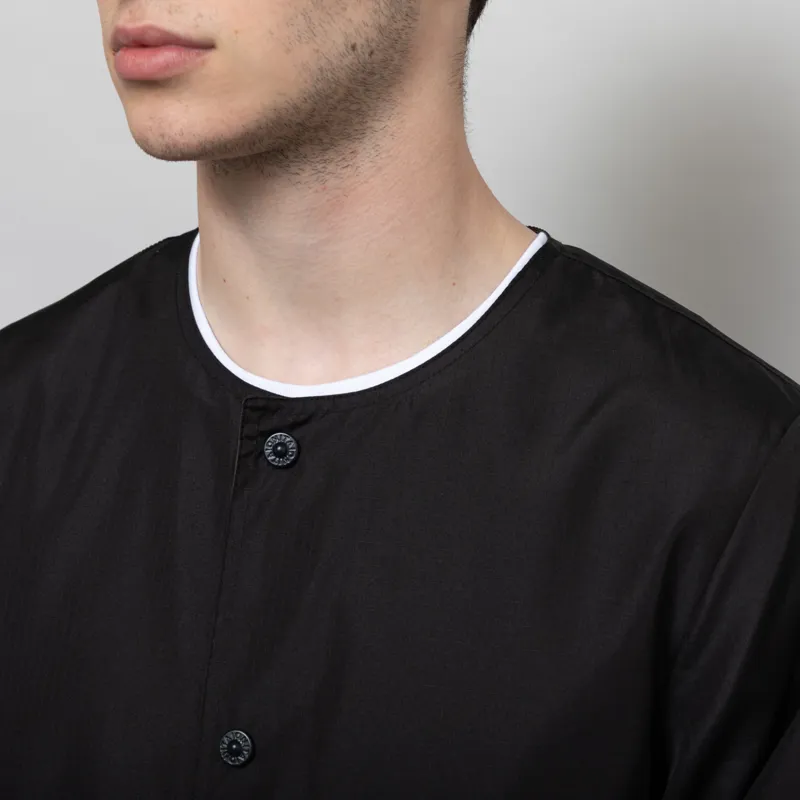 Taion Womens Reversible Military Cardigan Jacket Black-11