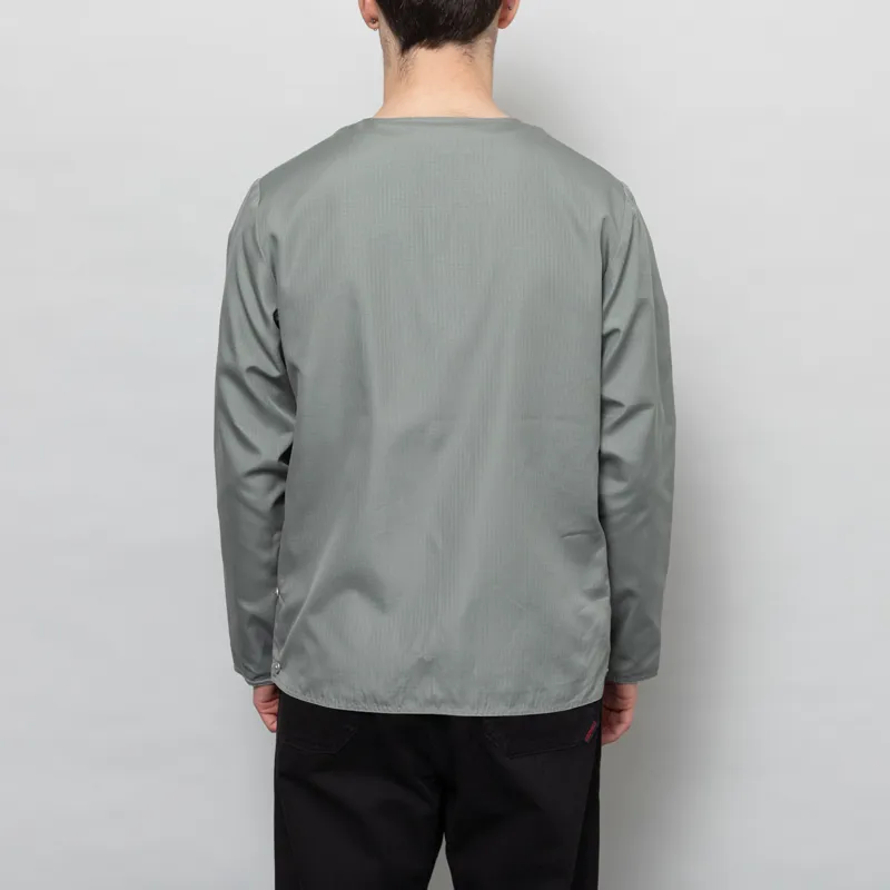 Taion Reversible Military Cardigan Jacket Sage Green-2