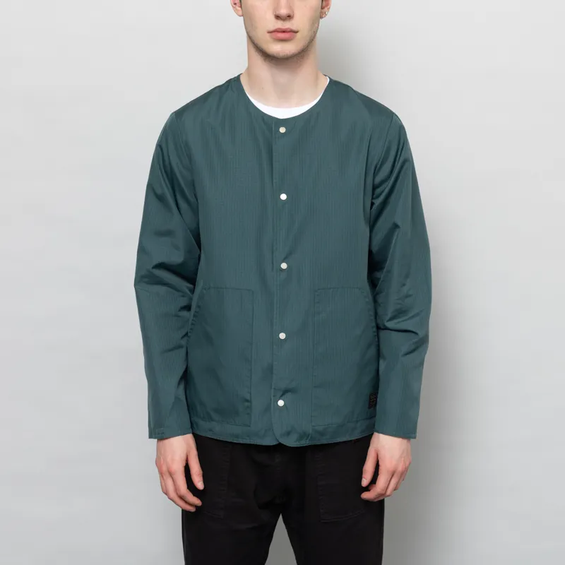 Taion Reversible Military Cardigan Jacket Sage Green-4