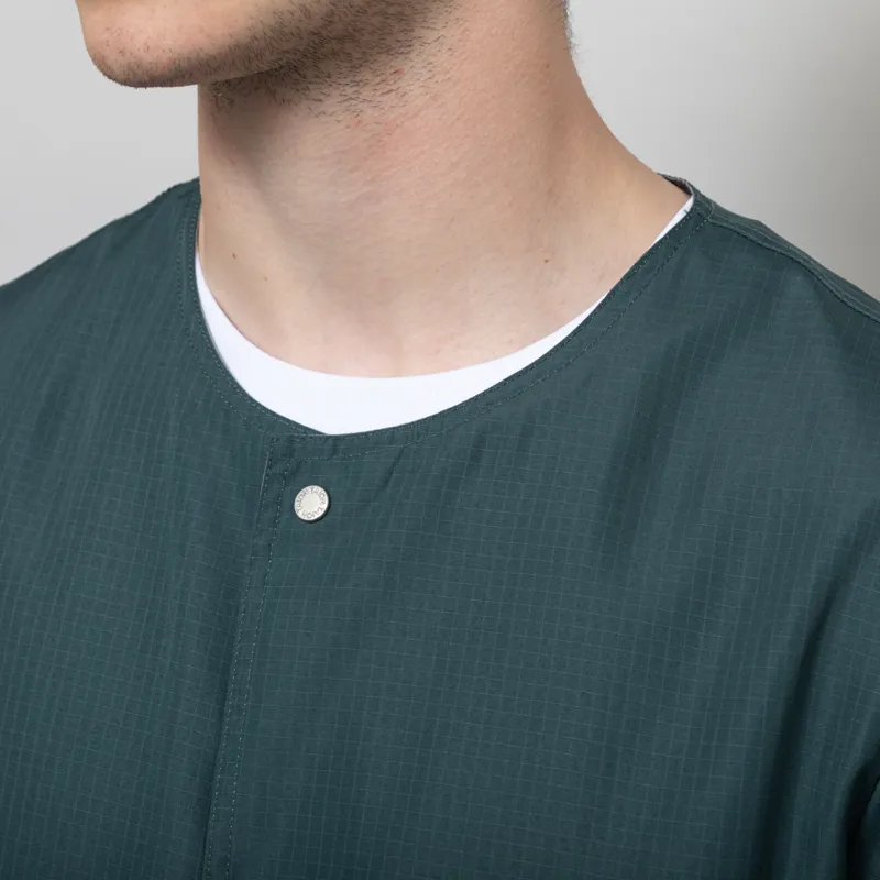 Taion Reversible Military Cardigan Jacket Sage Green-8