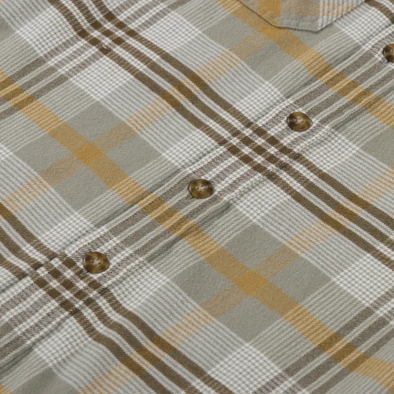 Pendleton Burnside Shirt Tan Brown Grey Plaid-6