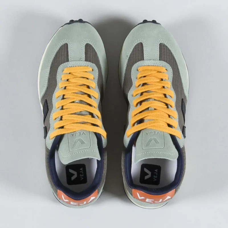 Veja Womens Rio Branco Ripstop Shoes Kaki Black-6