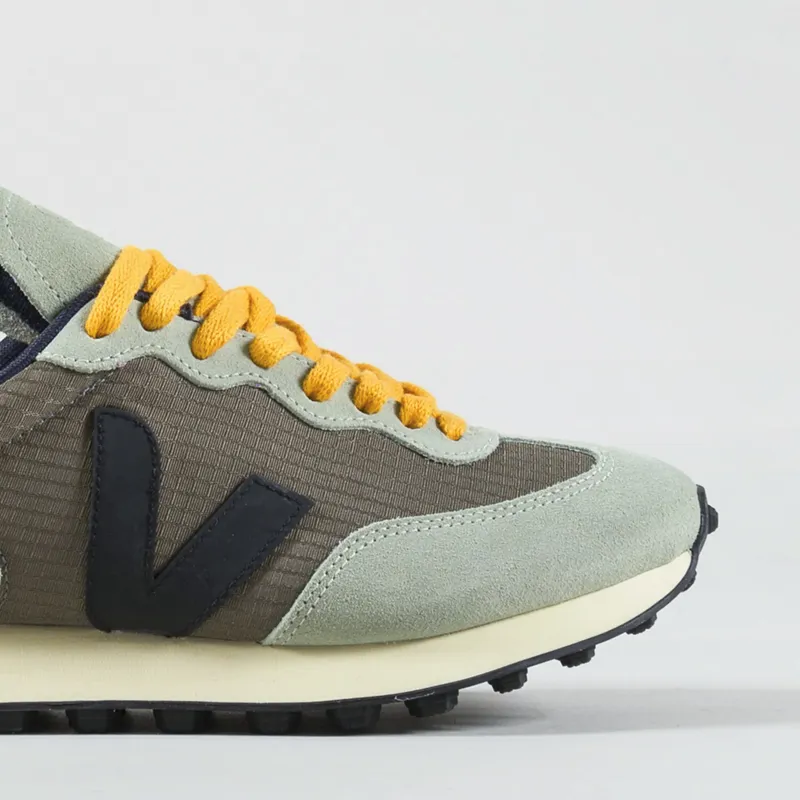 Veja Womens Rio Branco Ripstop Shoes Kaki Black-5