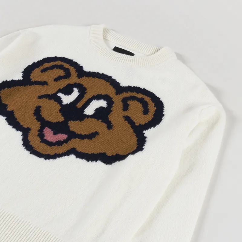 Howlin' Womens Real Big Shaggy Bear Jumper Ecru-2