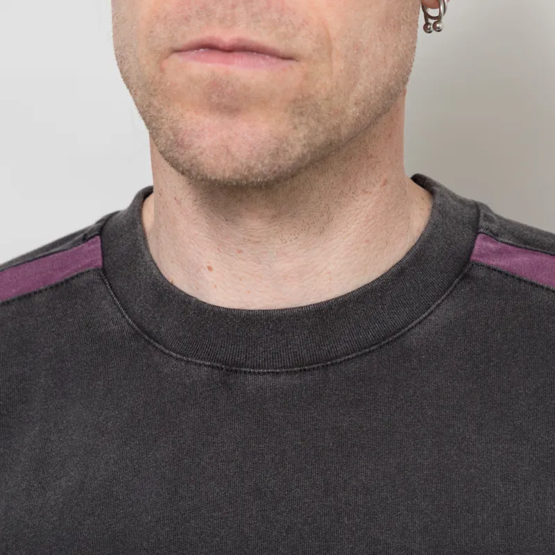 CANDICE Racer Long Sleeve T Shirt Black-3