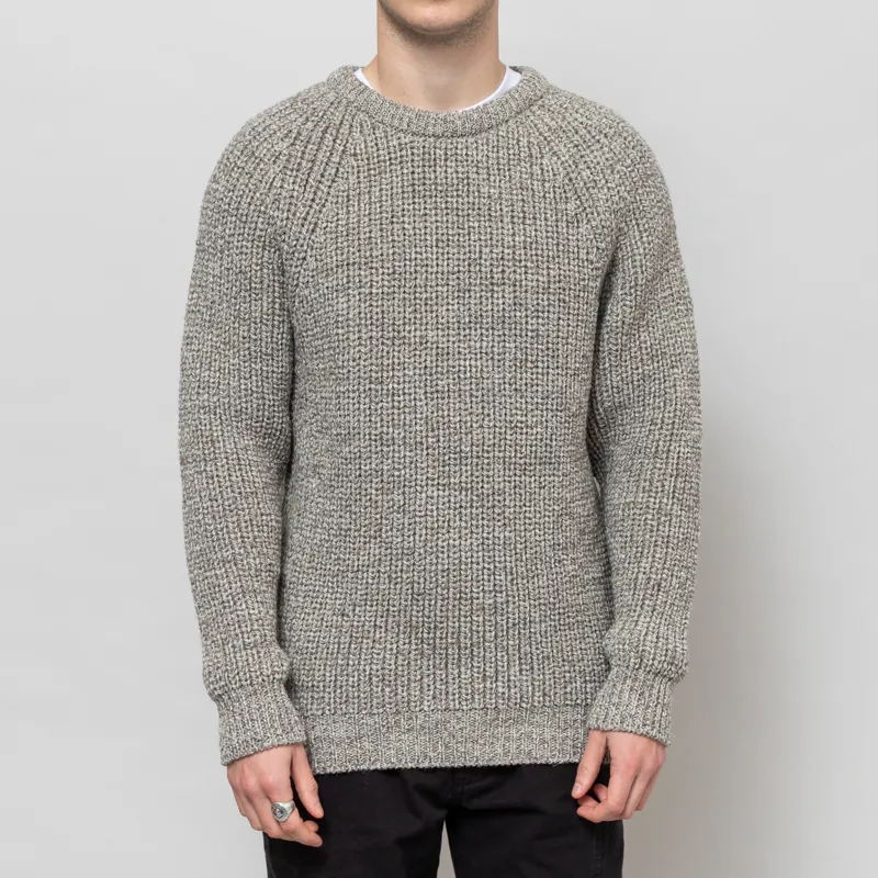Cafe Mountain Holmes Raglan Wool Knit Natural