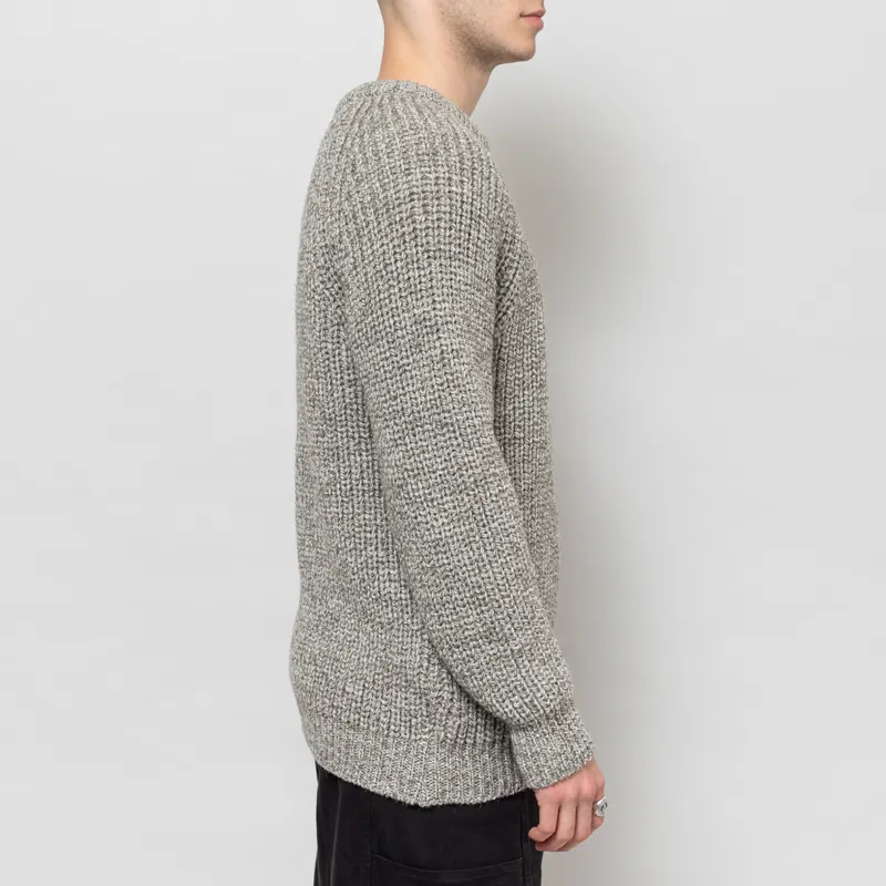 Cafe Mountain Holmes Raglan Wool Knit Natural-4