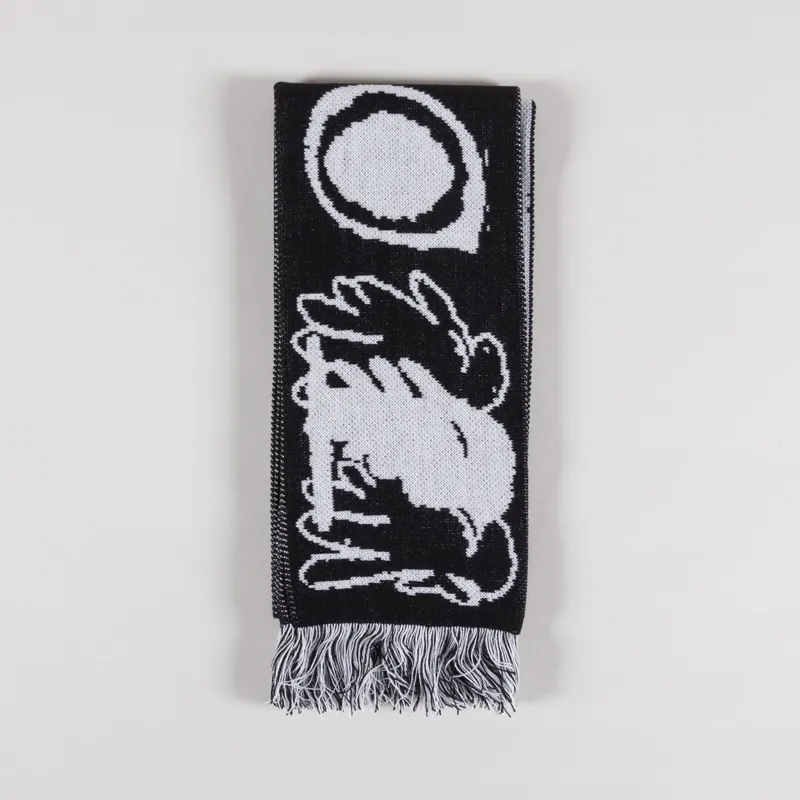 SCRT Ritual Scarf Black White-2