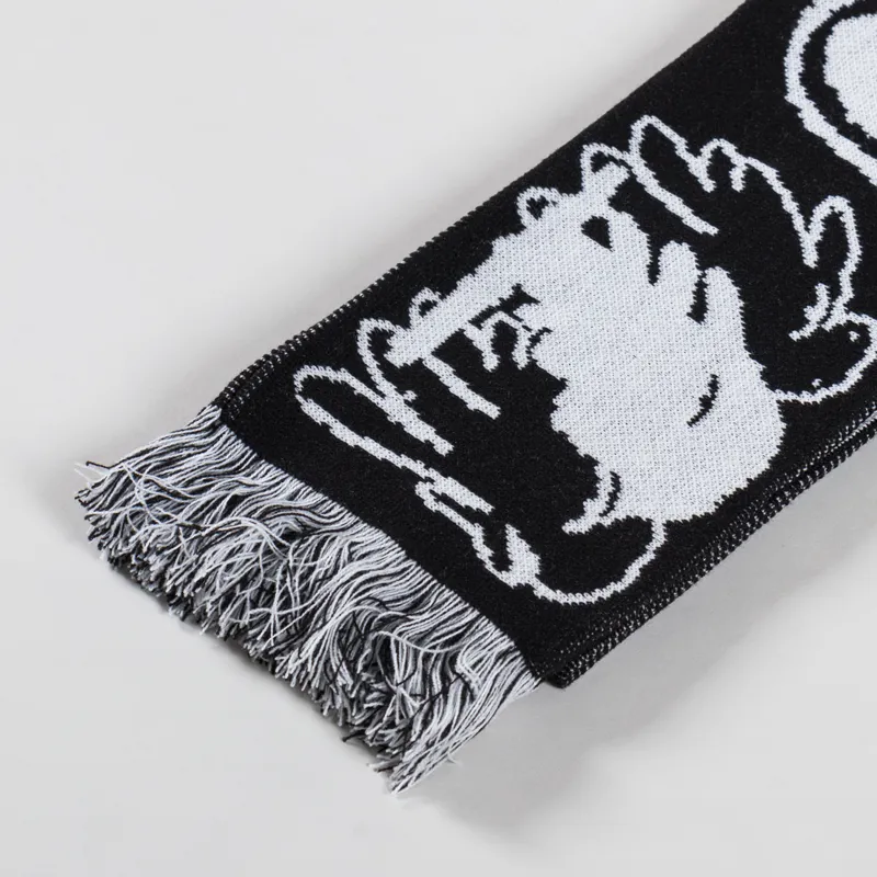 SCRT Ritual Scarf Black White-3