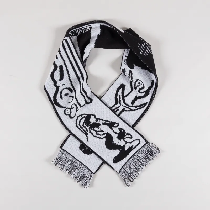 SCRT Ritual Scarf Black White