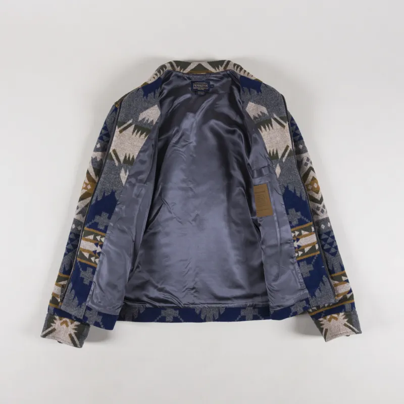 Pendleton Colton Wool Coat Grey Nehalem-1