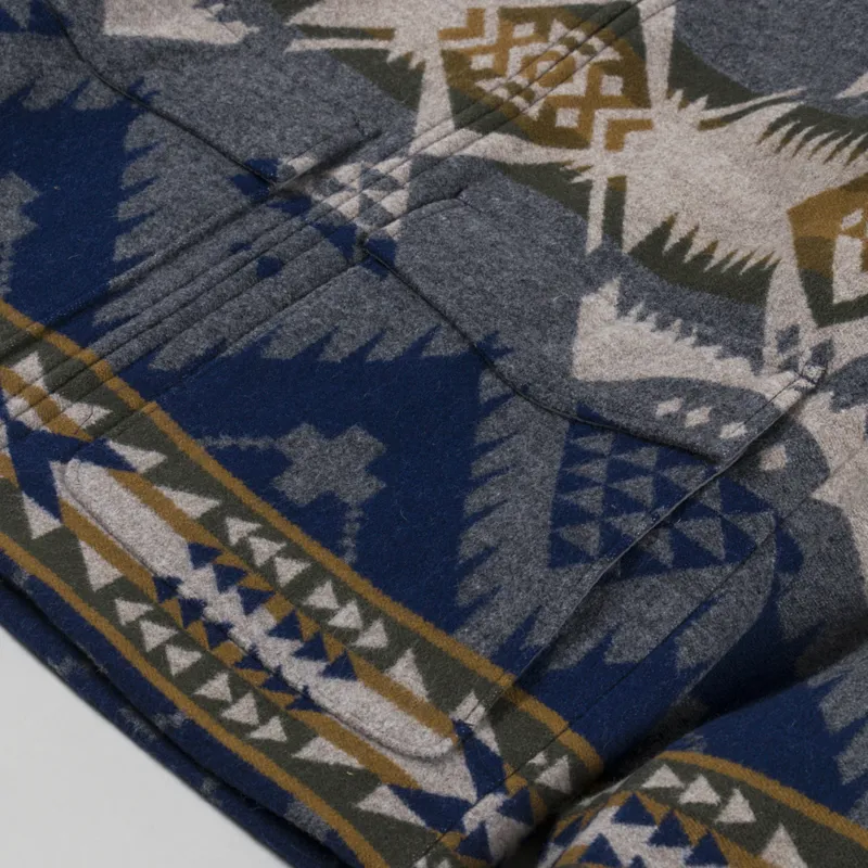 Pendleton Colton Wool Coat Grey Nehalem-7