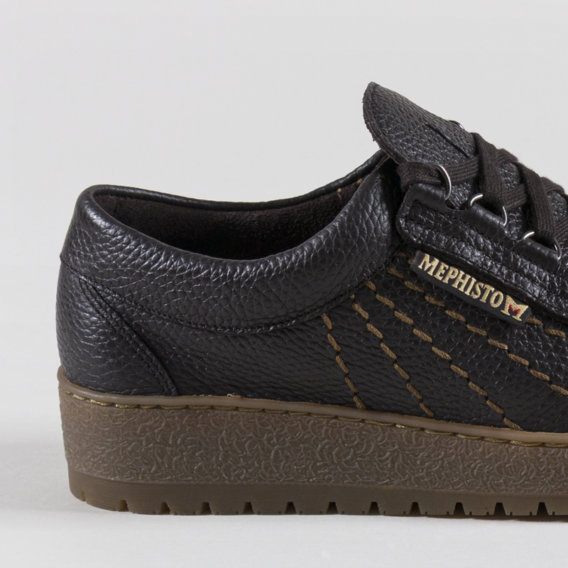 Mephisto Rainbow Oregon Shoes Dark Brown-4