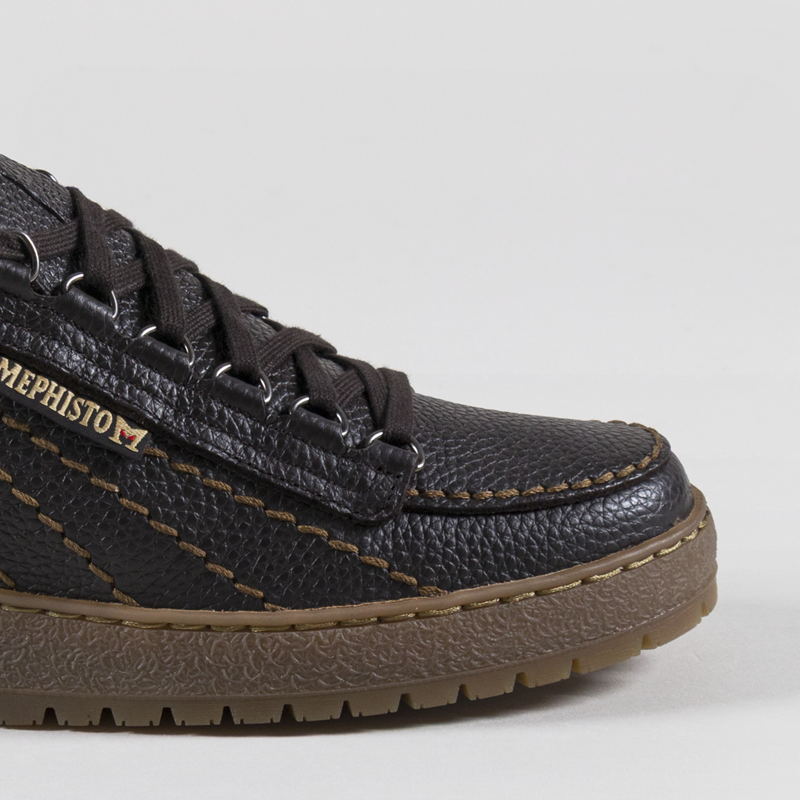 Mephisto Rainbow Oregon Shoes Dark Brown-5