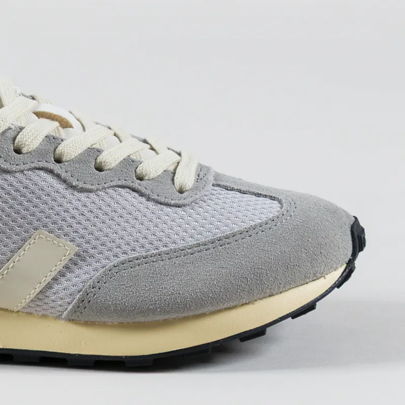 Veja Womens Rio Branco II Alveomesh Shoes Light Grey Pierre Marsala-5