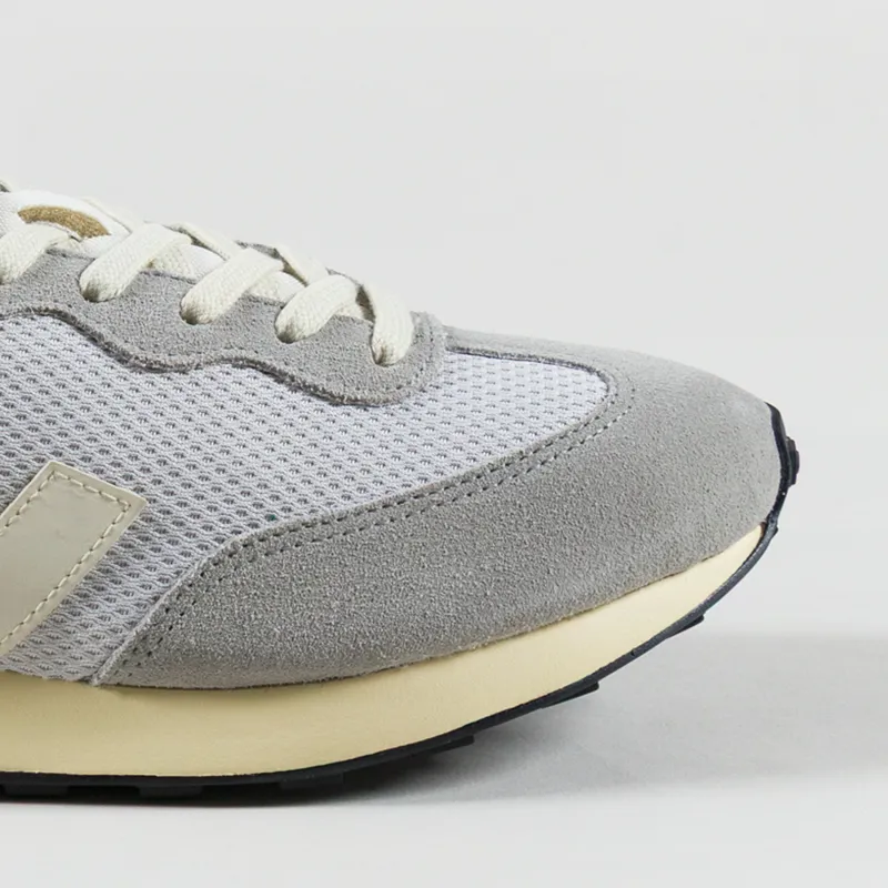 Veja Rio Branco II Alveomesh Shoes Light Grey Pierre Marsala-5