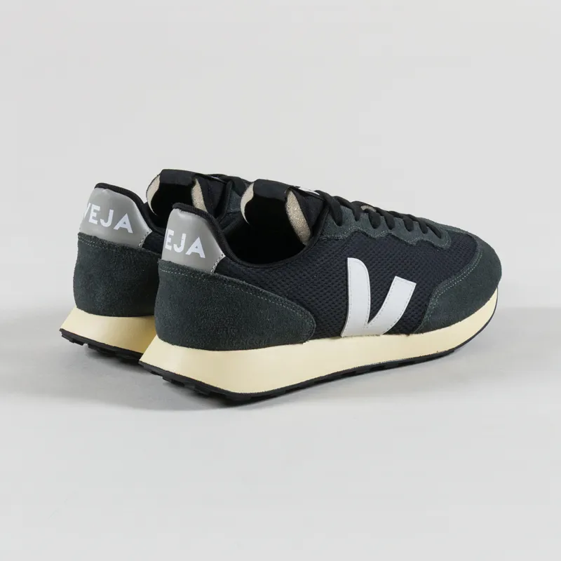 Veja Rio Branco II Alveomesh Shoes Black White-1