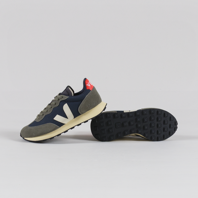 Veja Womens Rio Branco II Alveomesh Shoes Nautico Pierre Orange Fluo-3