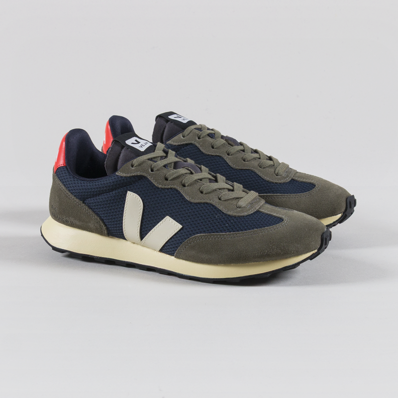 Veja Rio Branco II Alveomesh Shoes Nautico Pierre Orange Fluo