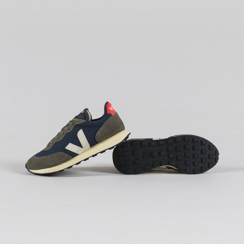 Veja Rio Branco II Alveomesh Shoes Nautico Pierre Orange Fluo-3