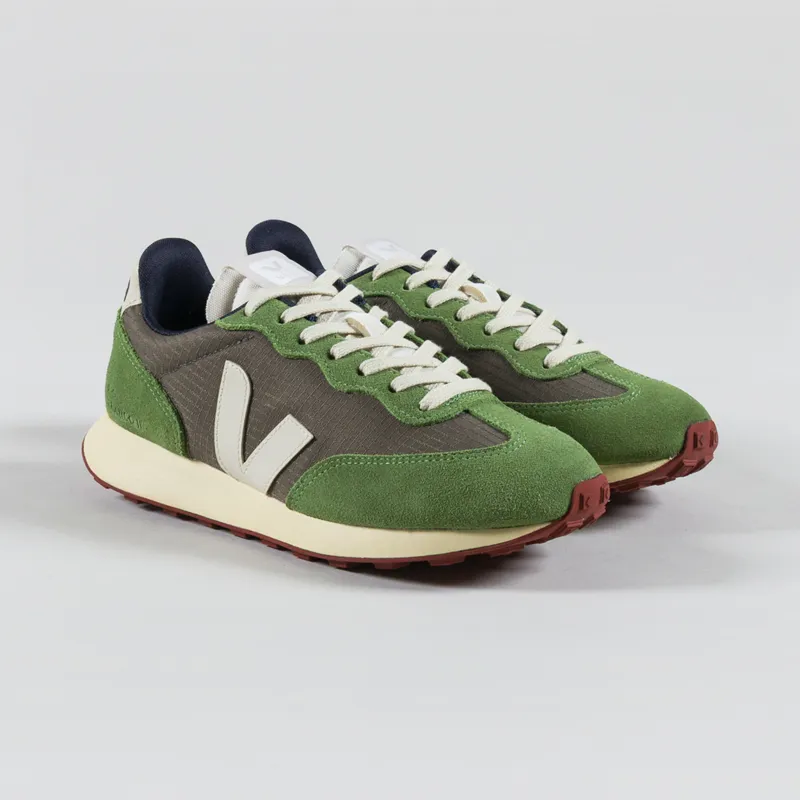 Veja Womens Rio Branco II Ripstop Shoes Khaki Pierre