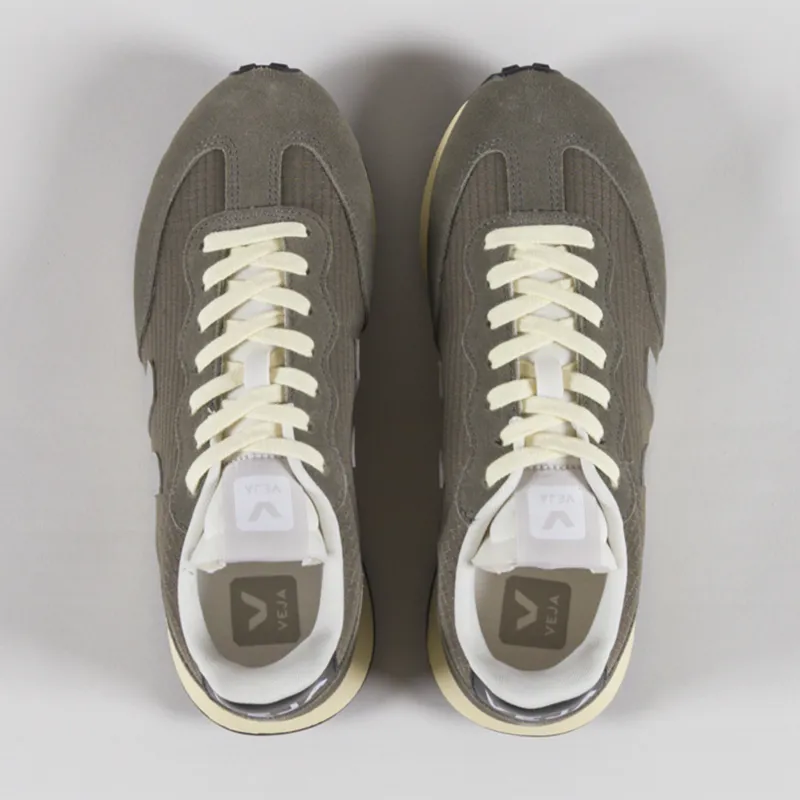 Veja Womens Rio Branco Ripstop Shoes Khaki Oxford Grey Black-6