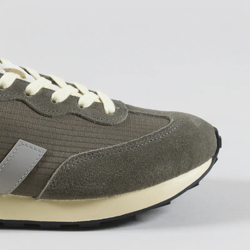 Veja Rio Branco II Ripstop Shoes Khaki Oxford Grey Black-5