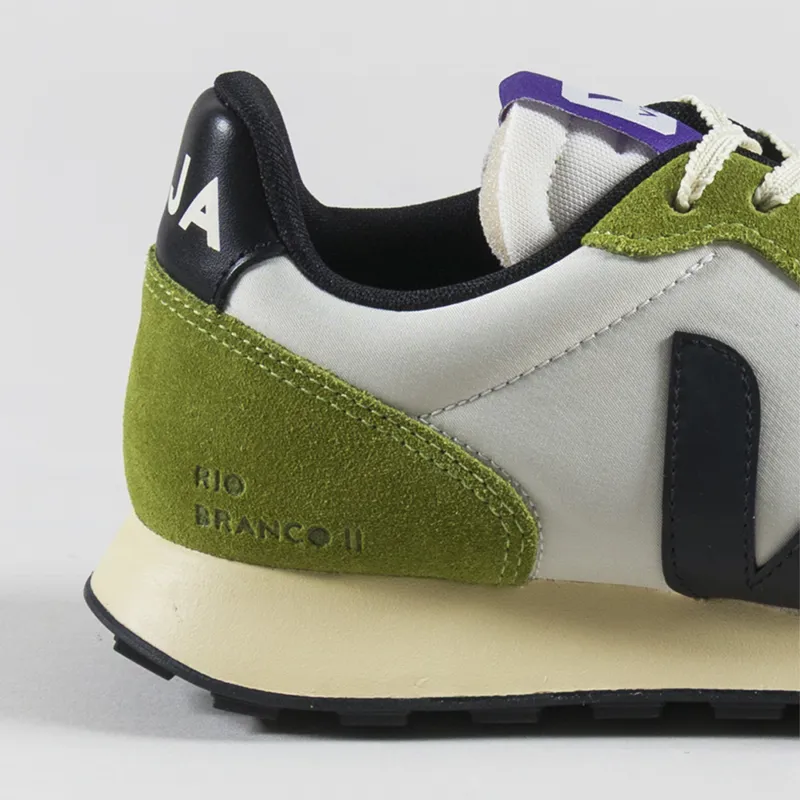 Veja Womens Rio Branco II Nolyn Shoes Natural Black Detox-4