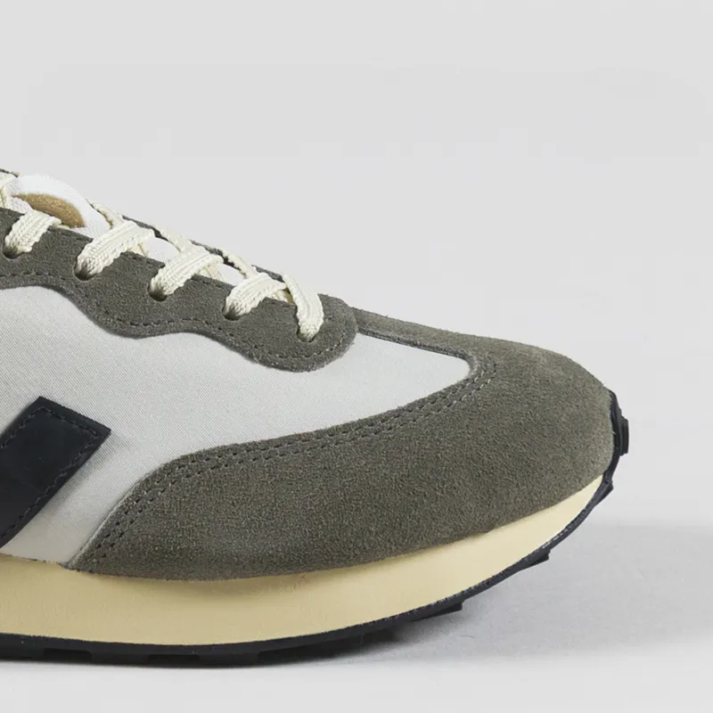 Veja Womens Rio Branco II Nolyn Shoes Natural Black Khaki-5