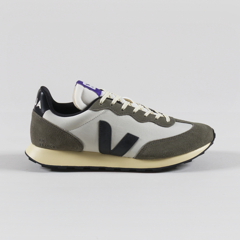 Veja Rio Branco II Nolyn Shoes Natural Black Khaki-2