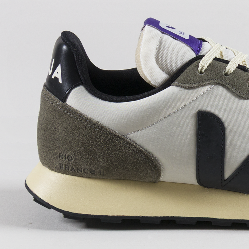 Veja Rio Branco II Nolyn Shoes Natural Black Khaki-4