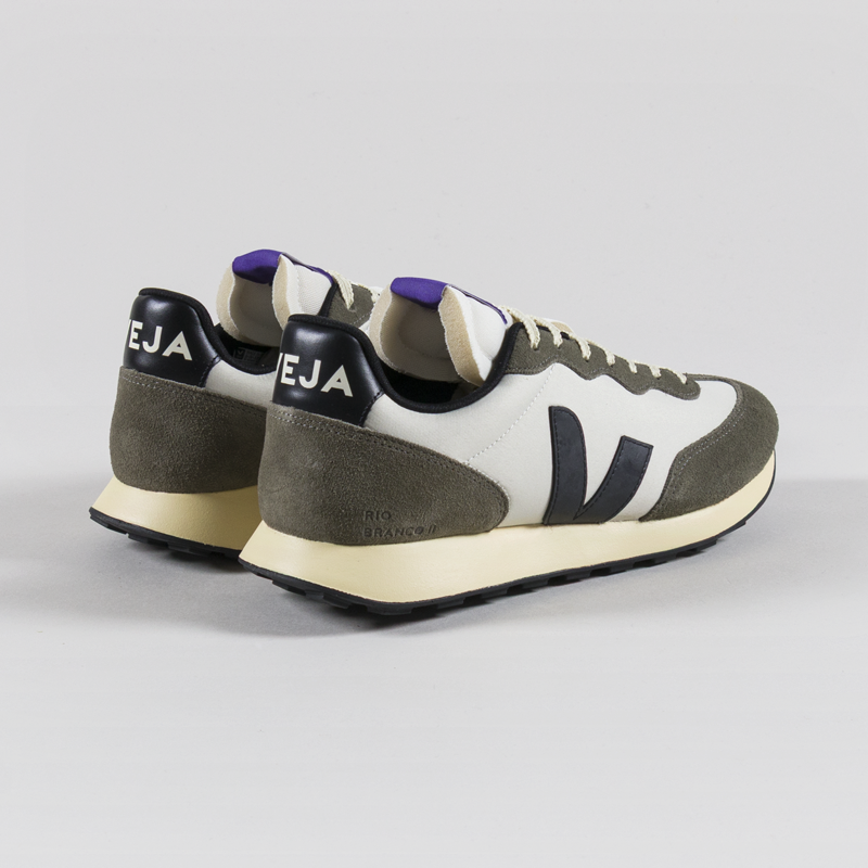 Veja Rio Branco II Nolyn Shoes Natural Black Khaki-1