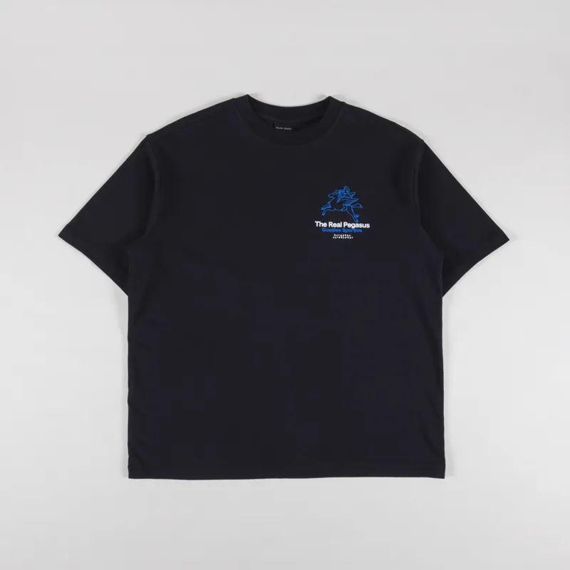 Goodies Sportive Real Pegasus T Shirt Black-1