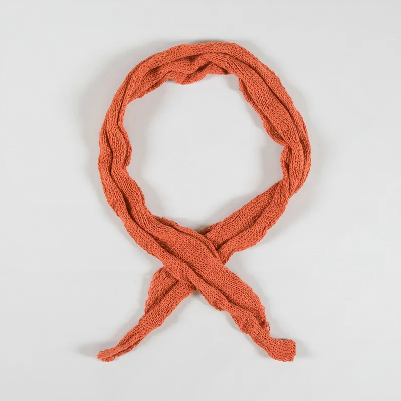 Sandwith. Studios Womens Ripple Neck Tie Orange